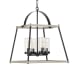 Edgecomb - 4 Light Indoor-Outdoor Pendant - Black / Gray