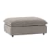 Caplan - Upholstered Ottoman - Elite Charcoal