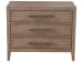 New Modern - Cove Drawer Nightstand - Dark Brown