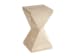 Sunset Key - Shea Faceted Accent Table - Beige
