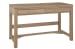 Tide & Timber - Desk - 2 Drawers With Multi Charging Outlets - Clear Oak