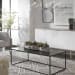 Coreene - Industrial Coffee Table - Black