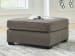 Olten - Oversized Accent Ottoman - Graphite
