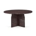 Reilly - Marble Round Coffee Table - Red