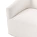 Vernon - Upholstered Swivel Chair - Rise White