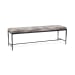Achen - Hide 60" Bench - Sparrow Gray
