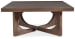 Abbianna - Medium Brown - Square Cocktail Table