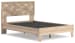 Battelle - Tan - Full Panel Platform Bed