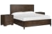 Rowan - King Panel Bed With 2 Nightstands - Espresso