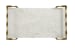 Vivian - Bar Cart - White / Gold