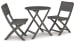 Safari Peak - Gray - Chairs W/Table Set (Set of 3)
