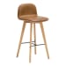 Napoli - Leather Barstool - Tan