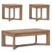 Ballentine - 3 Piece Set - Brown