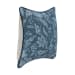 Novel Estate - 22" x 22" NV Davenport Pillow - Denim Blue