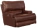 Wembley - Italian Leather Match Power Lay Flat Recliner With Power Adjustable Headrest & Lumbar - Walnut