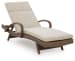 Laguna Heights - Chaise Lounge With Cushion - Beige