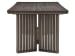 Kavanaugh - Trestle Dining Table With 6 Side Chairs And Sideboard - Weathered Kona Brown / Gray