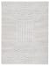 Lambworth - 5' x 7' Rug - Gray / Cream