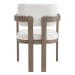 Portland - Arm Chair (Set of 2) - Gray / Snow White