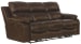 Positano - Top Grain Italian Leather Power Reclining Sofa - Cocoa
