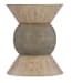 Commerce And Market - Round Robin Accent Table - Light Brown