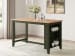 Gesthaven - Rectangular Dining Room Counter Table - Natural / Green