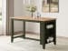 Gesthaven - Natural / Green - Rectangular Dining Room Counter Table
