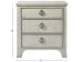 Escape - Nightstand - Pearl Silver