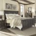 Calistoga - Queen Panel Bed In Weathered Charcoal - Weathered Charcoal