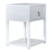 East End - 1 Drawer 1 Shelf Accent Table - White