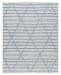 Finnlett - Cream / Blue - Large Rug