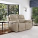 Crew - Power Reclining Loveseat With Power Headrests & Lumbar - Pebble
