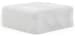 Snowball - Cocktail Ottoman - White