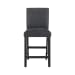 Dalia - 5 Piece Square Counter Set - Black