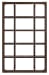 Breckington - Dark Brown - Bookcase