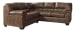 Bladen - Coffee - Right Arm Facing Sofa 2 Pc Sectional