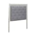 Reflections - Queen Upholstered Panel Headboard With Lights - White
