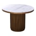 Tower - Dining Table - Antique Brass