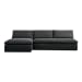 Miles - 2 Piece Outdoor Modular - Charcoal