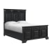 Bridgestone - Queen Panel 5 Piece Bedroom Set - Black