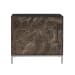 Rustic 3-Drawer Accent Chest - Dark Brown