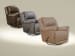 Cole - Chaise Swivel Glider Recliner - Camel