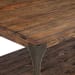 Montgomery - Industrial Reclaimed Wood Rectangular Entryway Table - Bourbon
