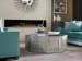 Ariana - Rochelle Octagonal Cocktail Table - Gray