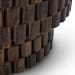 Norwood - Round End Table - Brown
