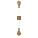 Polar - 2 Light Sconce - Light Antique Brass