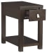 Tariland - Dark Grayish Brown - Chair Side End Table