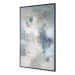 Blueprint - Hand Painted Modern Art - Black / Blue / Gold / Gray / Orange / White