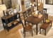 Owingsville - Dark Brown - 6 Pc. - Dining Room Table, 4 Side Chairs, Bench