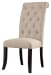 Tripton - Linen - Dining Uph Side Chair (2/cn)